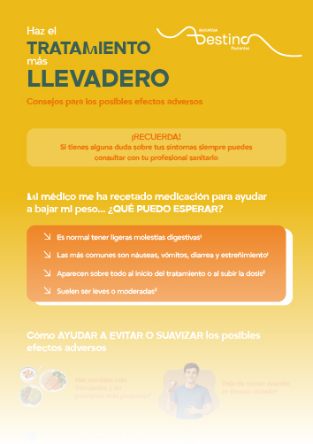 Portada de un material descargable: Haz el tratamiento más llevadero
